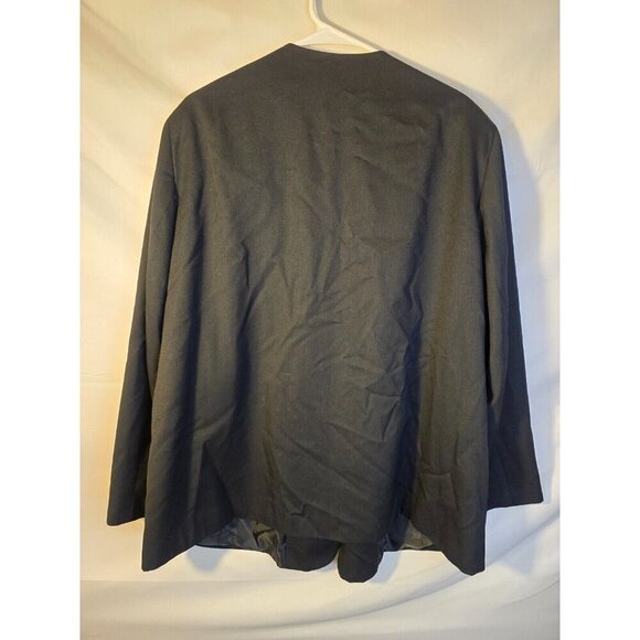 Maggie Barnes Career Business Black Suit Jacket Blazer Womens Plus Size 24W‎ 3X - Picture 2 of 2